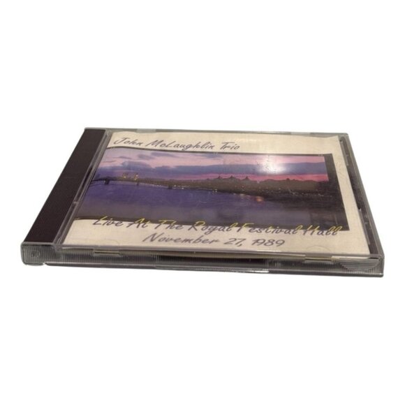 John McLaughlin Trio CD Live At The Royal Festival Hall Jazz Album 1989 JMT - Picture 2 of 10